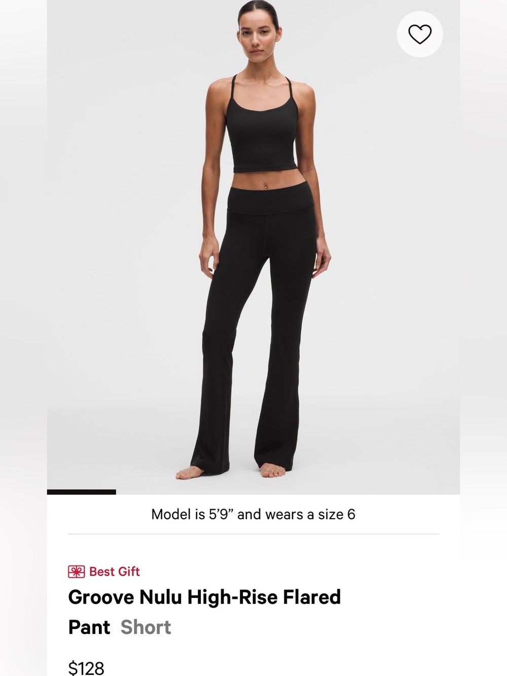 Lululemon Groove Nulu High-Rise Flared Pant